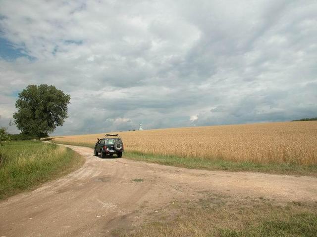 Auf dem Weg zum Confluence-Punkt - En route to the confluence point