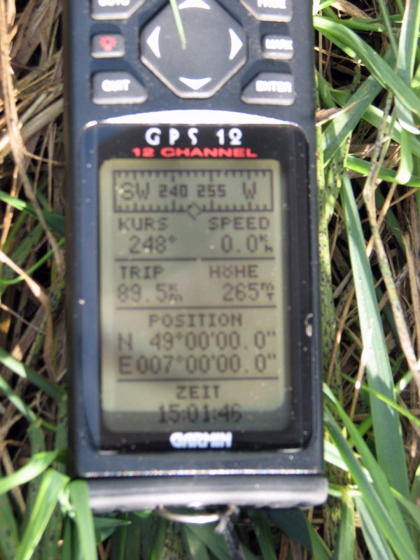 GPS display