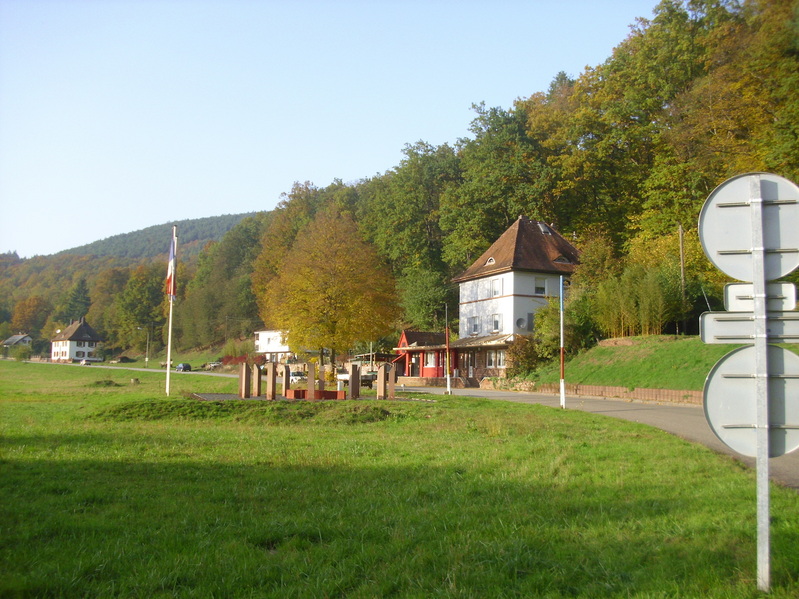 Checkpoint at the German-French border