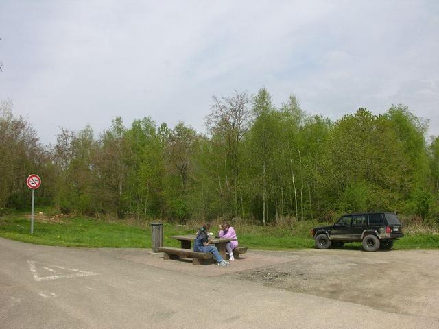 Barbara & Renate taking a break / Barbara & Renate machen Pause