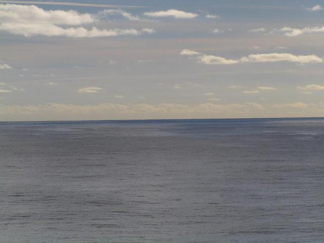 Only the lighthouse of Île d'Ouessant can be seen from the confluence