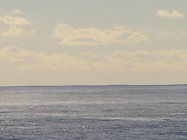The coast of Brittany seen from the confluence