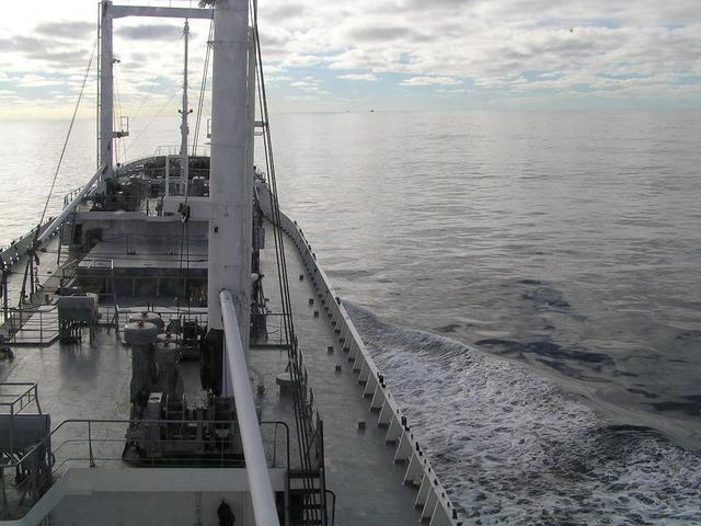 Calm seas in the Bay of Biscay