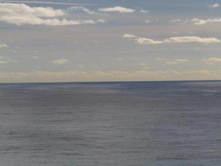 #1: Only the lighthouse of Île d'Ouessant can be seen from the confluence