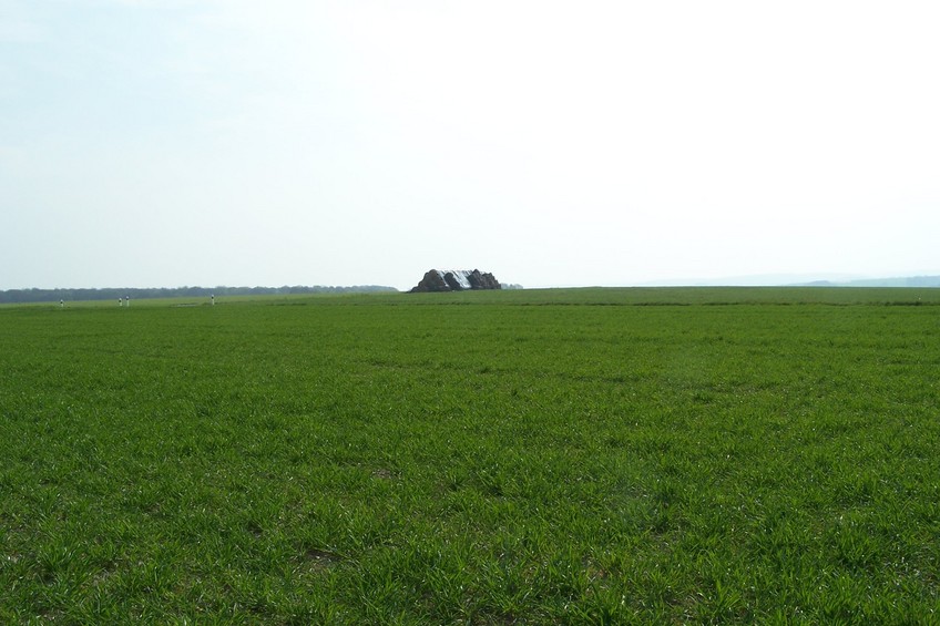 View towards SW from the confluence