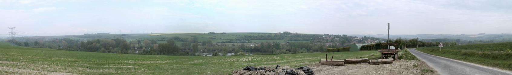 towards LONGPRÉ les CORPES SAINTS (WEST - NORTH)