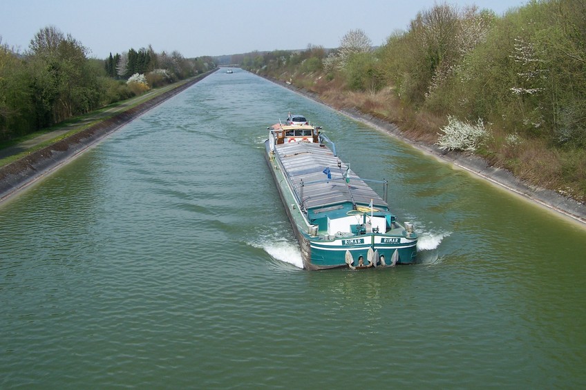 Canal du Nord in the nearby village of Moislains