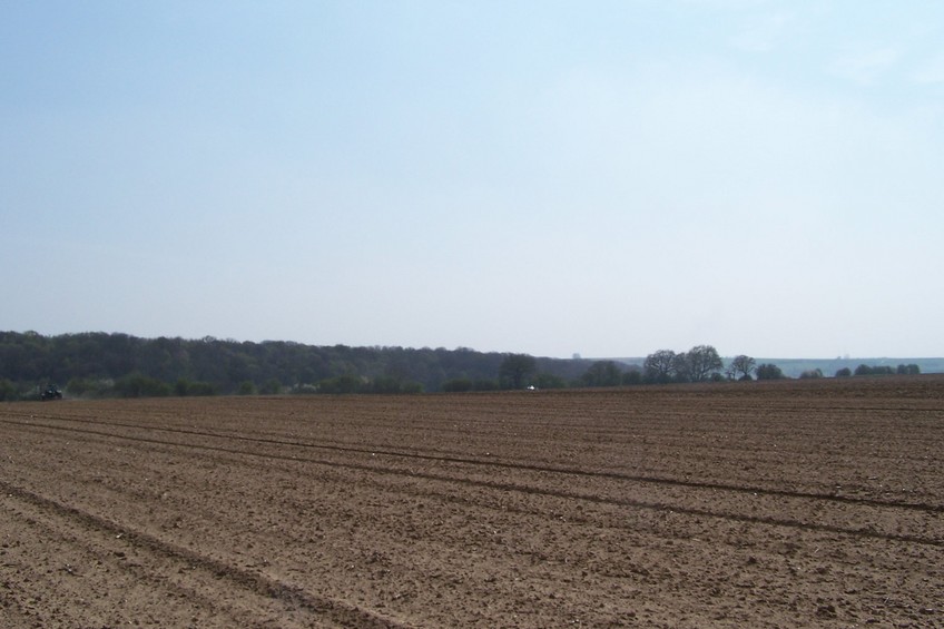 View towards SW from the confluence