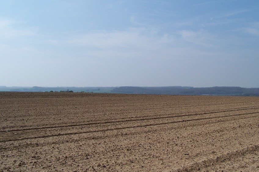 View towards NW from the confluence