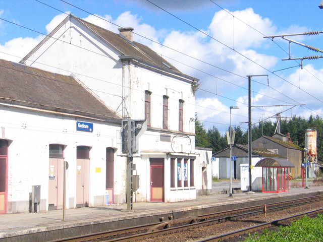 Streetname on farmerhouse near confluencepoint