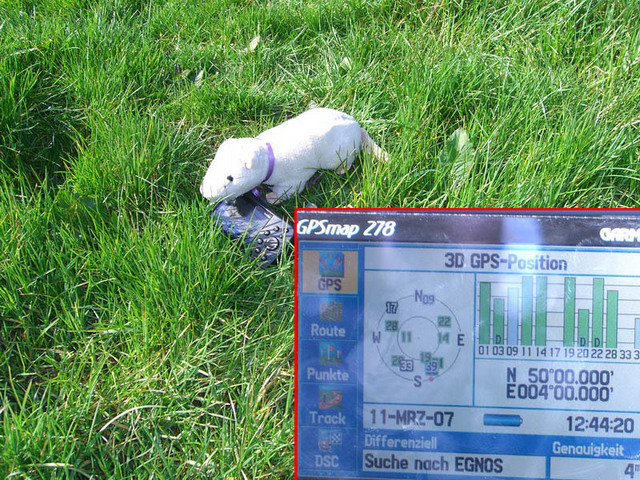 The GPS receiver / Der GPS Empfänger