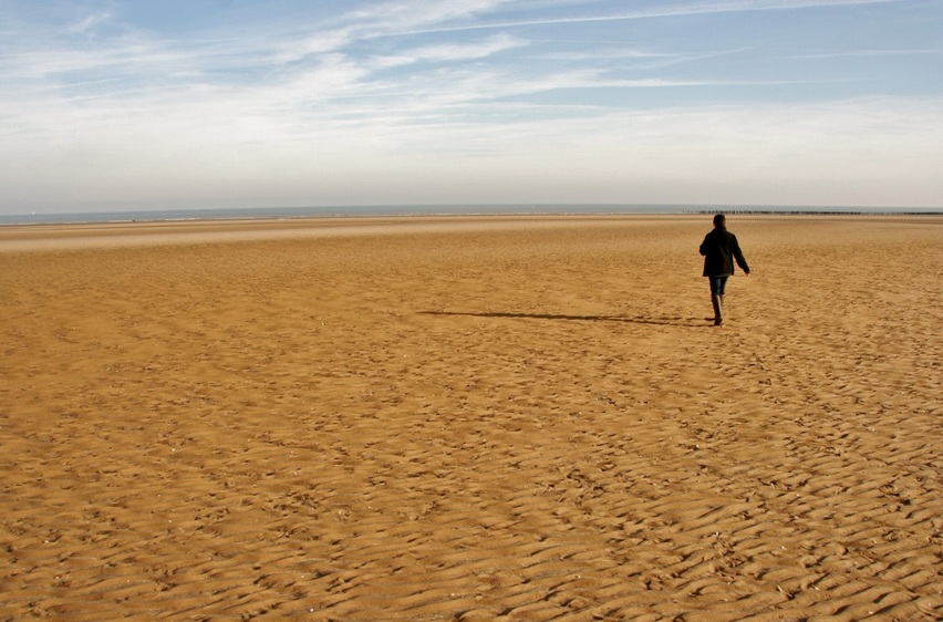 Walking towards the confluence