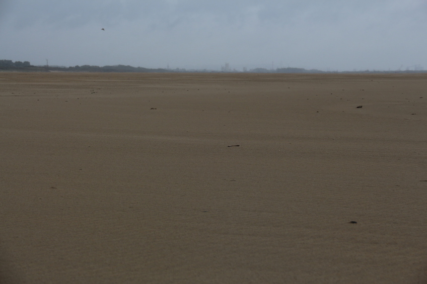 The Confluence =- with Calais in the distance