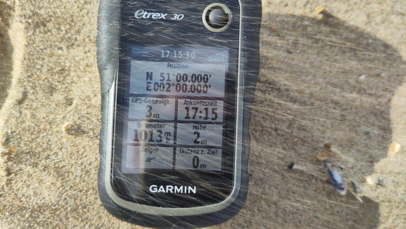GNSS reading at CP 51N-2E