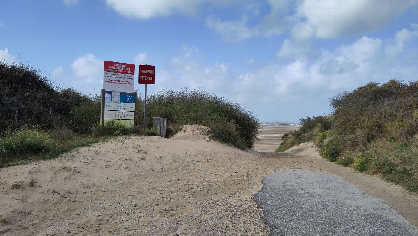 access to the beach