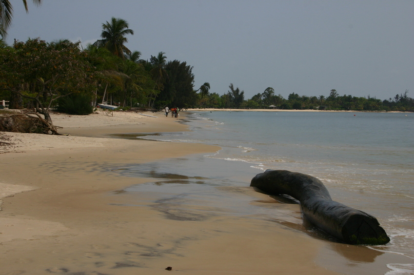 Pointe Denis beach