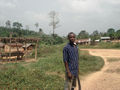 #8: Village of cocoa farmers (some 800 m from site)