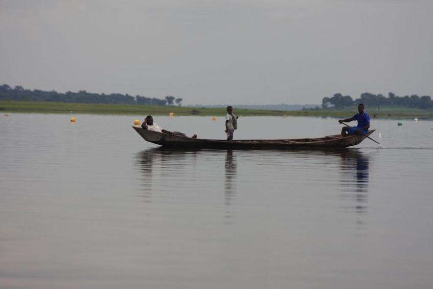 Volta Lake fisherman