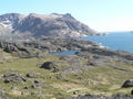 #7: Vie E to the most southern mainland-site and the island Nunarssuaq  