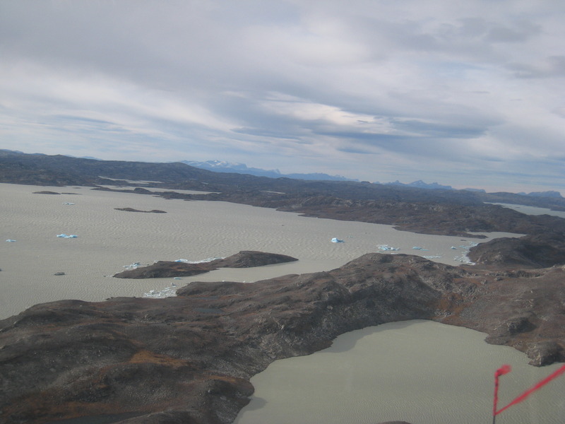 Confluence from the air (looking South)