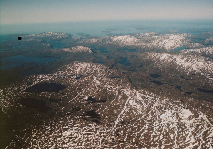 View as Picture 2, Atangmik marked by a black dot