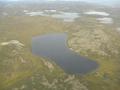 #7: View west, the area seen from an airplane