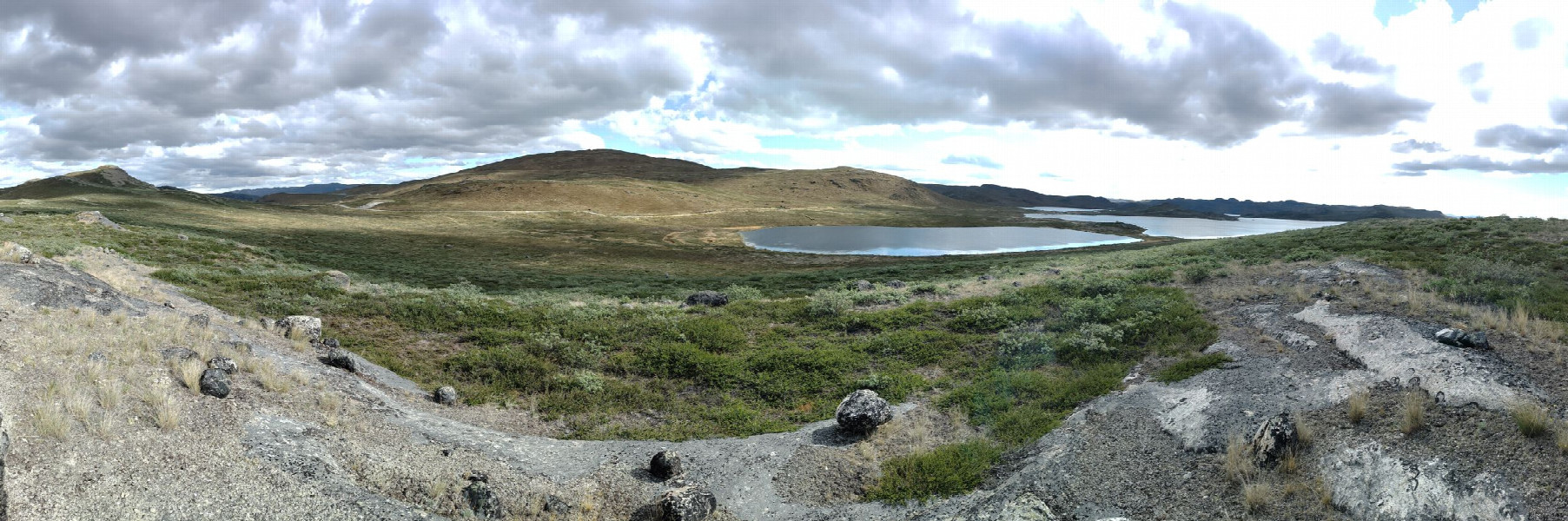 panorama from the top to the south