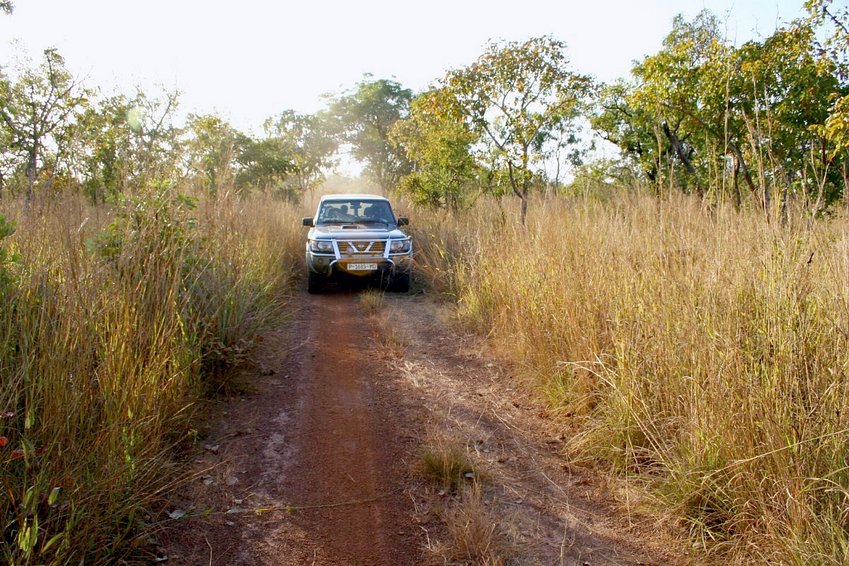 The track between Baramako and Kalibakalako