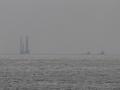 #7: An oilrig is towed towards Europe