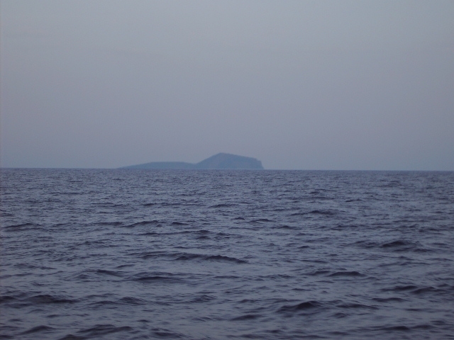 Looking east, island Kinaros