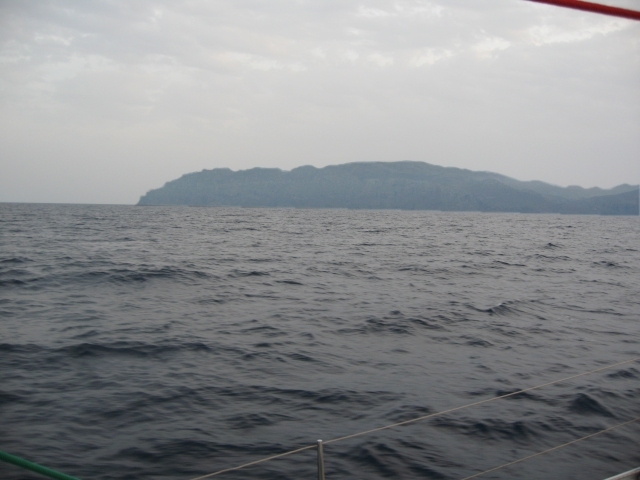 Looking south, island Amorgos