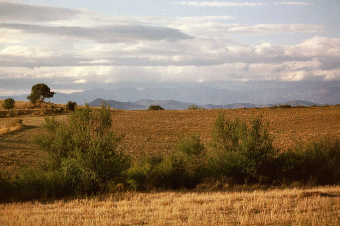 Distant view North with Kerkini mountains