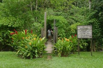 #1: The area around the thermal springs, 14 km from the confluence point.