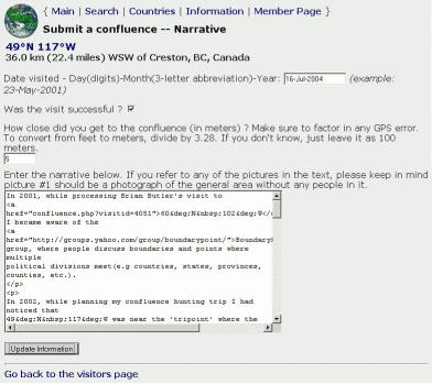 Enter Narrative example