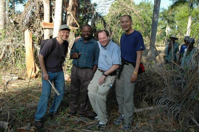 Happy hunters - John, Maxi, Matt, and Ray