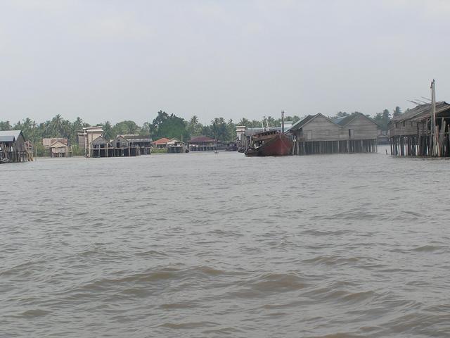 The fishing village where we landed