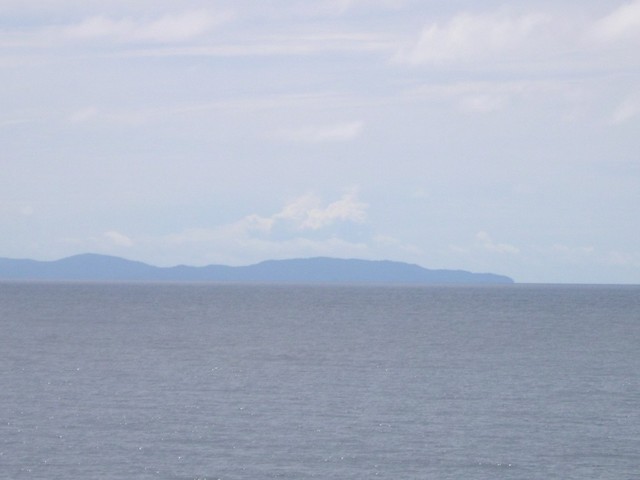 View North towards the confluence