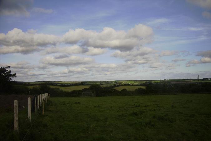 Blick nach Osten - View east