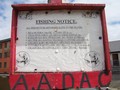 #12: Fishing notice, in eight languages