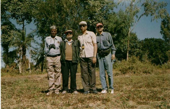 Nath, Mohan, Jagan & Lakshman at 13N76E