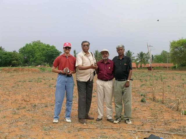 The team at 13N78E