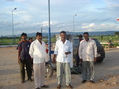 #10: With Petrol Pump staff @ Porumamilla