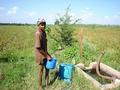 #10: Vaibhav in his soya bean farm at 20N74E