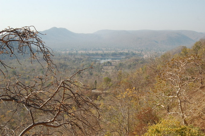 From the road north of Borom Deo