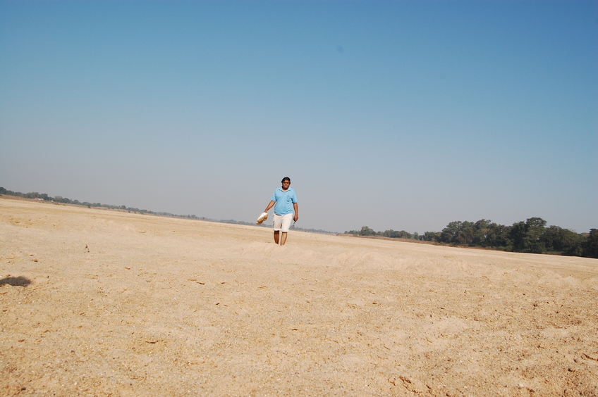 Walking on the sands of time