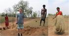 #7: Michael with the local couple busy fabricating jute ropes