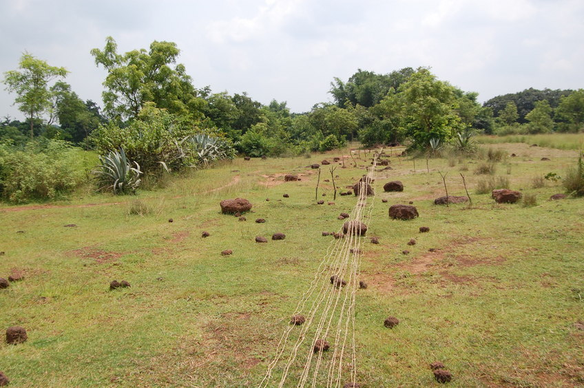 Rope making  by the locals