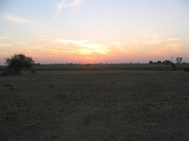 Sunset at CP 23°N 72°E