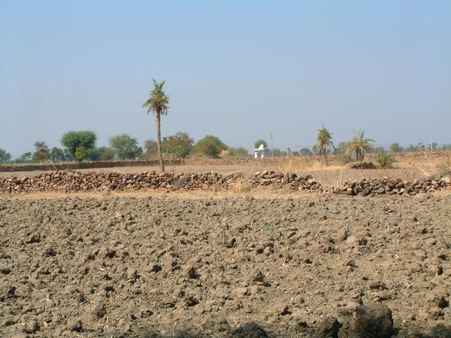 General view with the Shiva's temple