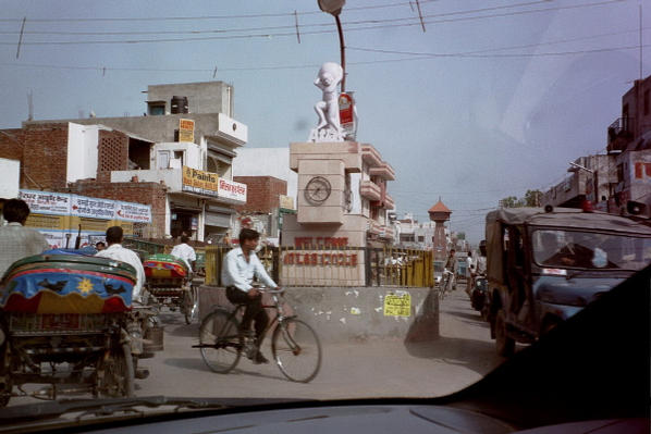Atlas Cycle roundabout in Sonipat